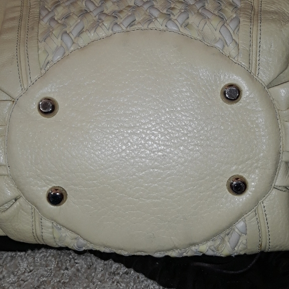 Zac Posen Pumpkin Beatrice Bag Crm W White Italian Leather